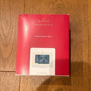 Brand New Hallmark Keepsake Ornament 2021 - Red Dream Come True